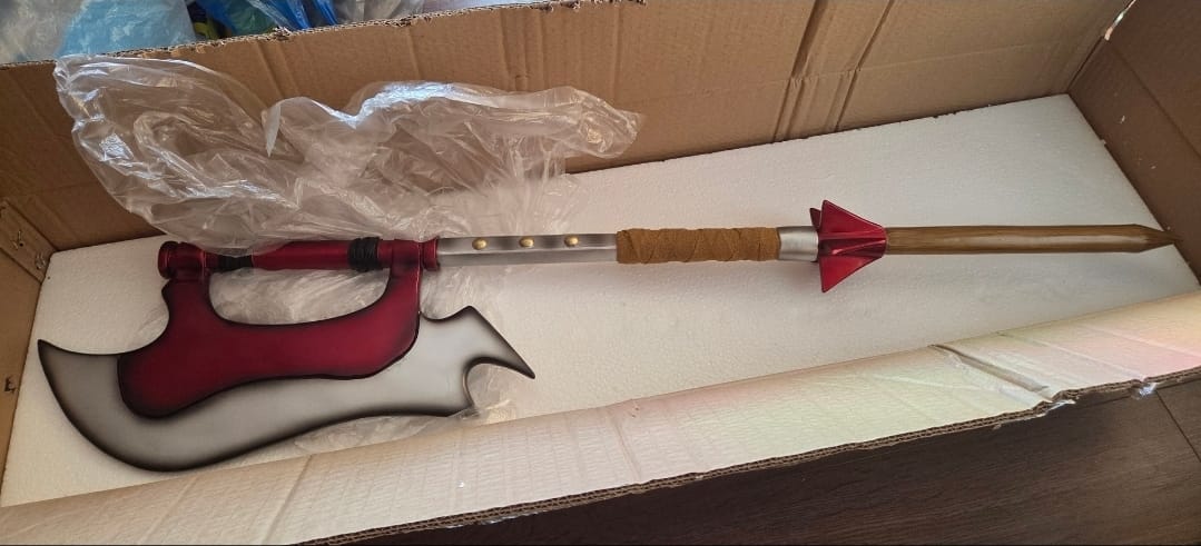 Customer photo review of Buffy Slayer Scythe