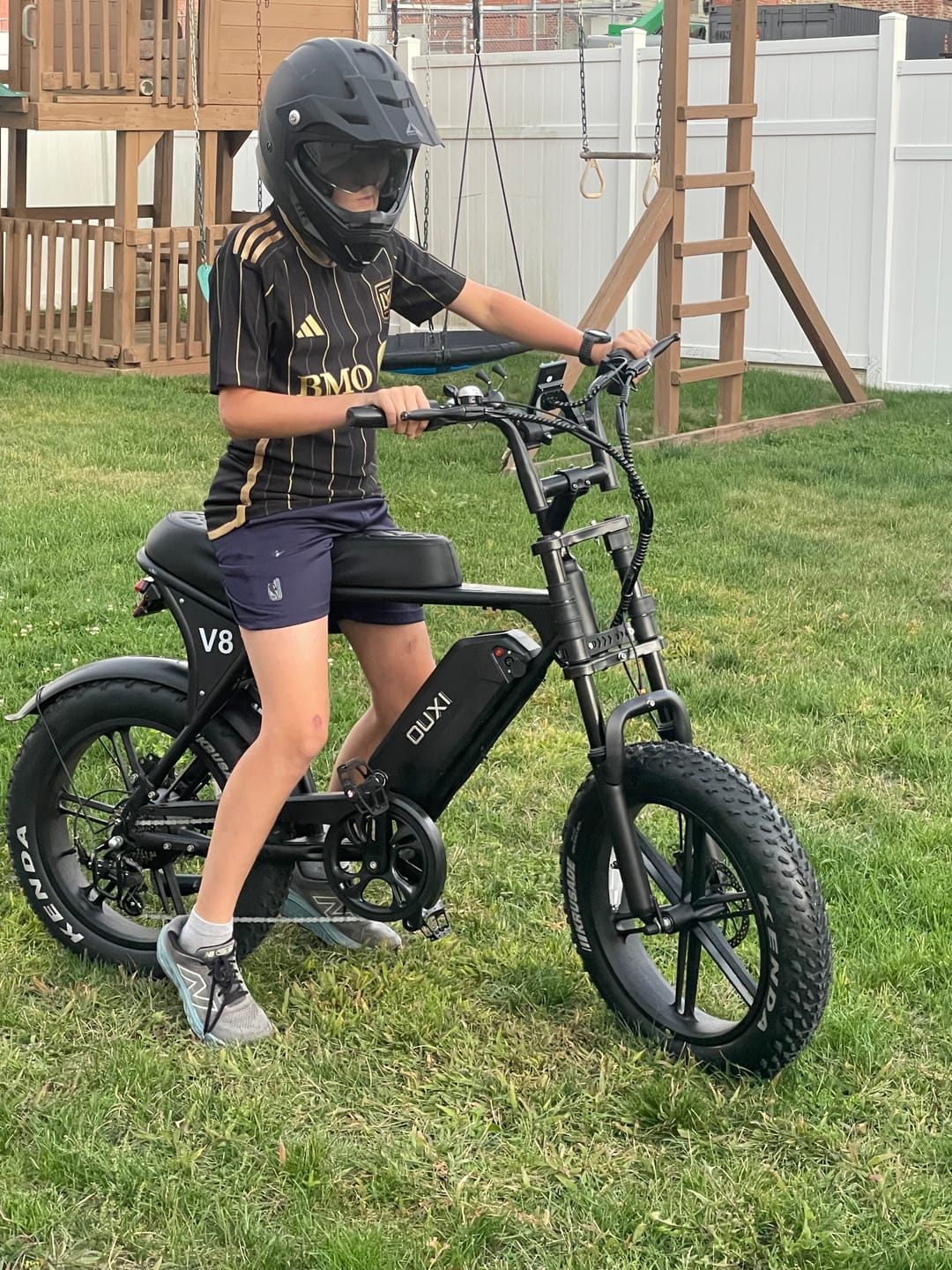 Customer photo review of OUXI V8 750W Fat Tire Electric Bike