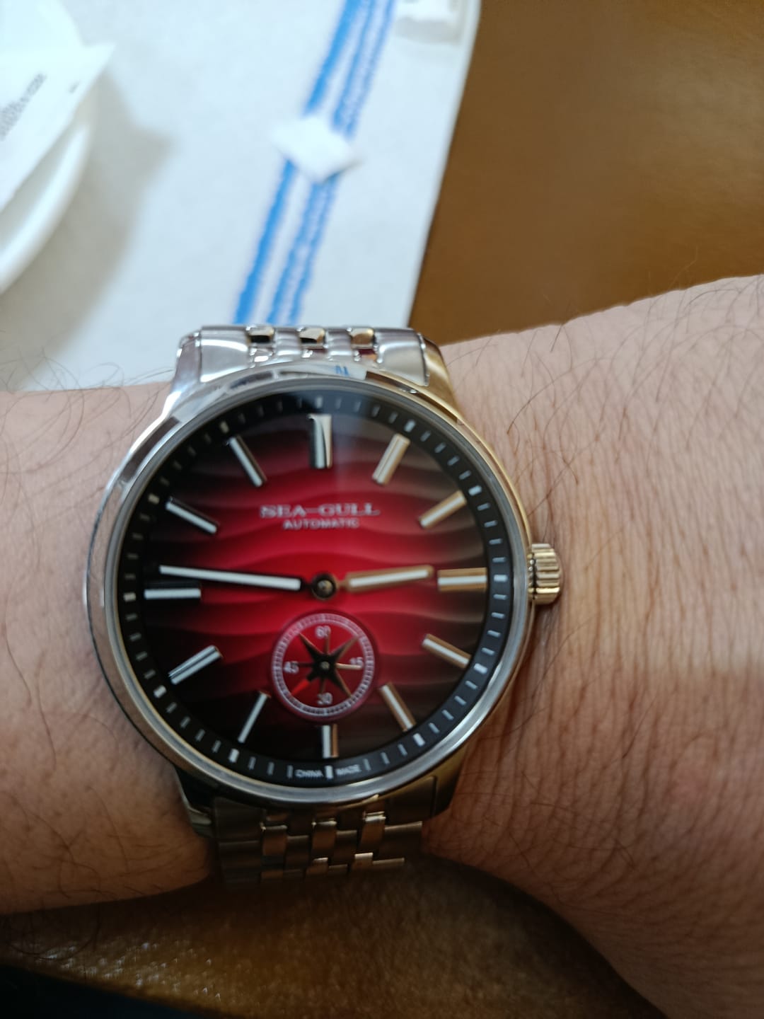 Customer photo review of Natural Series | Polaris Sub Dial | Luminous | 40mm