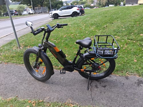 Customer photo review of Lankeleisi MG600 Plus 2025 Version 26" Fat Bike 960Wh All Terrain SUV E-Bike with Torque Sensor 48V 20Ah Battery  [Pre-order]