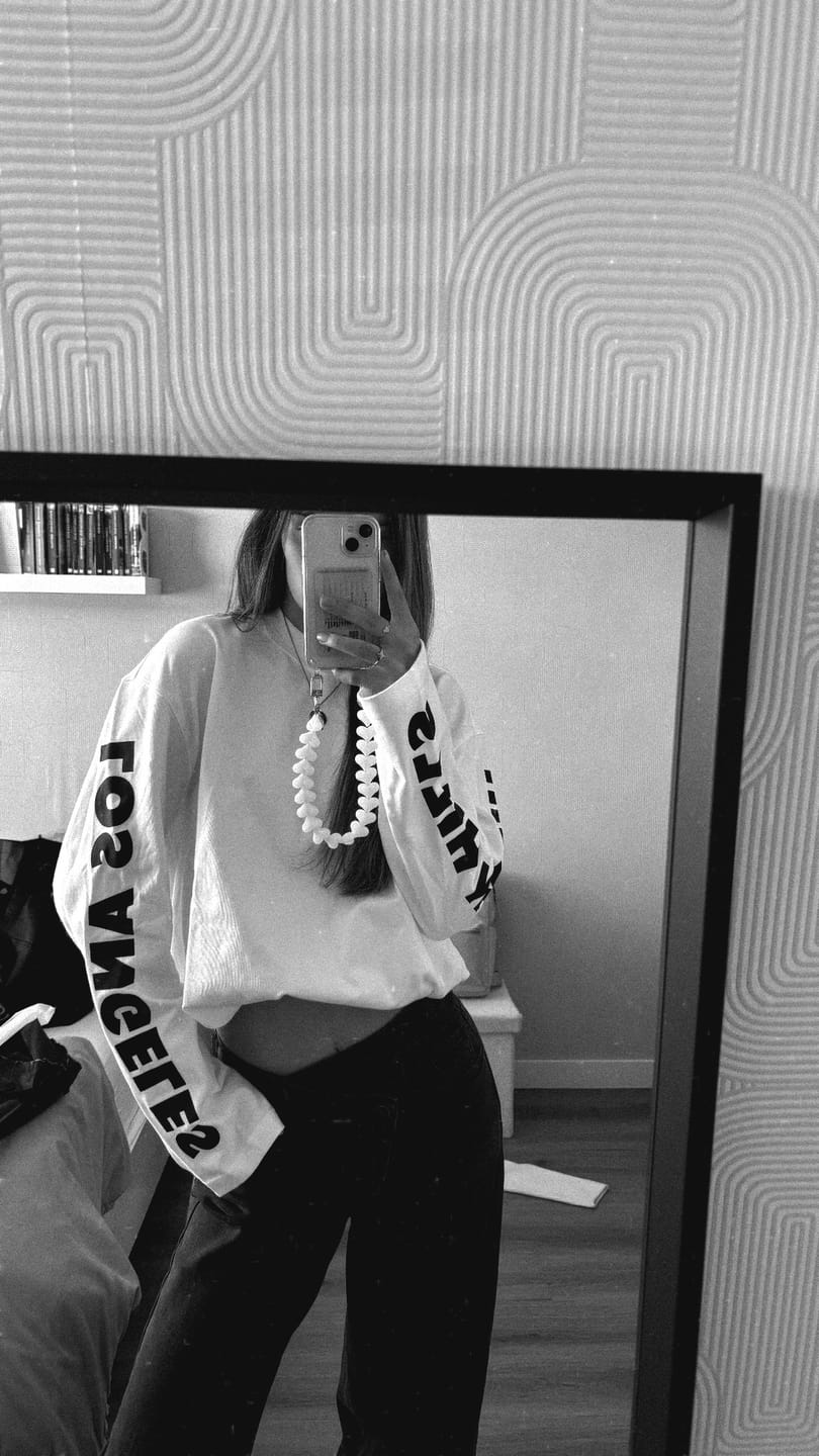 Kundenbewertung mit Foto von LONGSLEEVE T-SHIRT WHITE