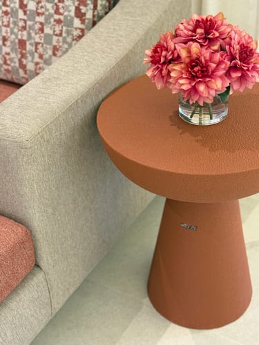 Customer photo review of Clay Side Table - XK-0004-Clay