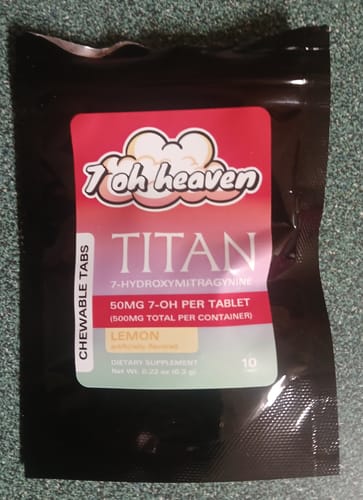Customer photo review of 7-OH TITAN TABLETS (50 MG)