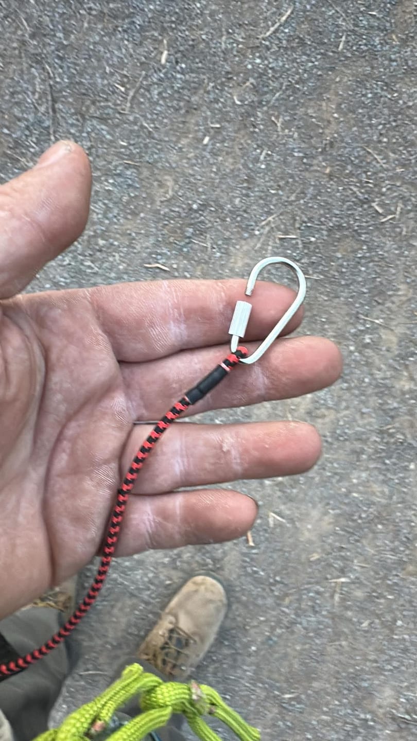 Customer photo review of "Tech-Tether" Multipitch Phone Leash