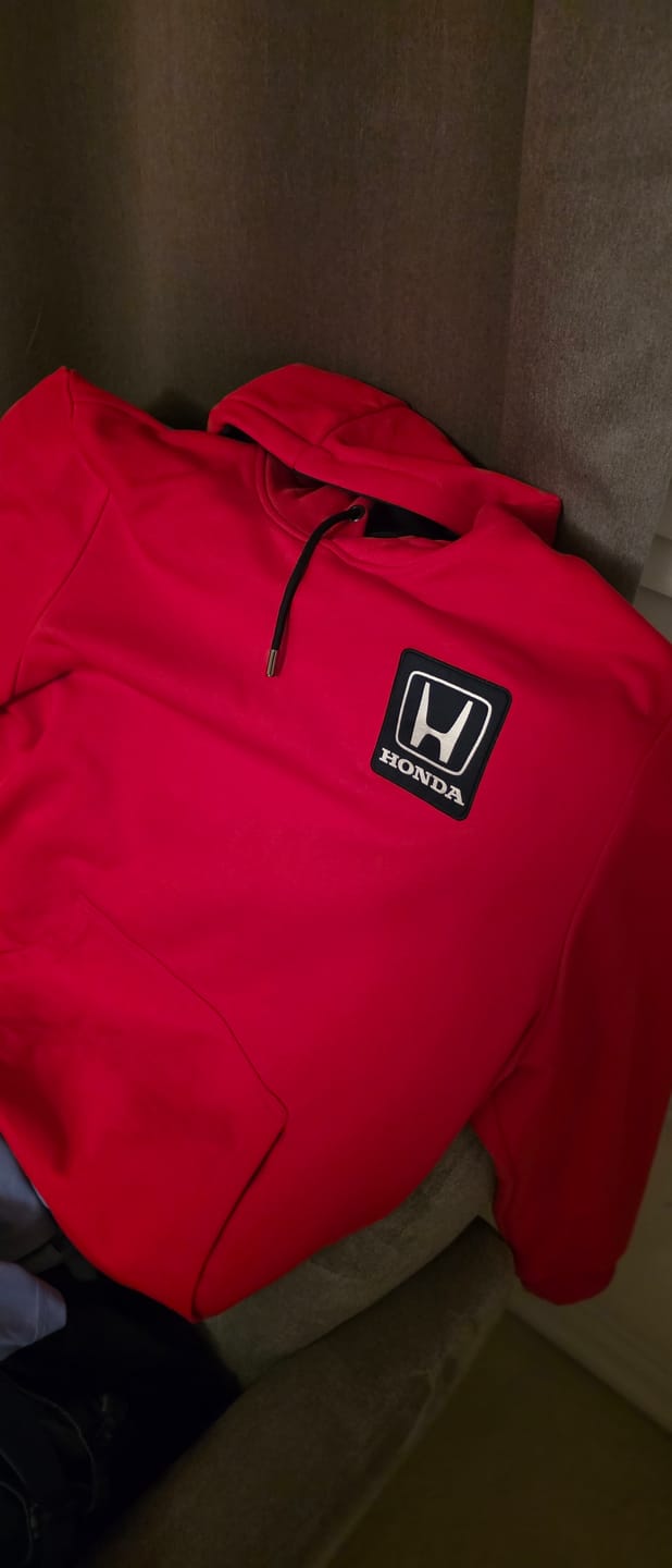 Customer photo review of 1989 Honda Grand Prix Racing Team Hoodie