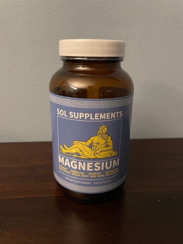 Customer photo review of Sol Supplements Magnesium