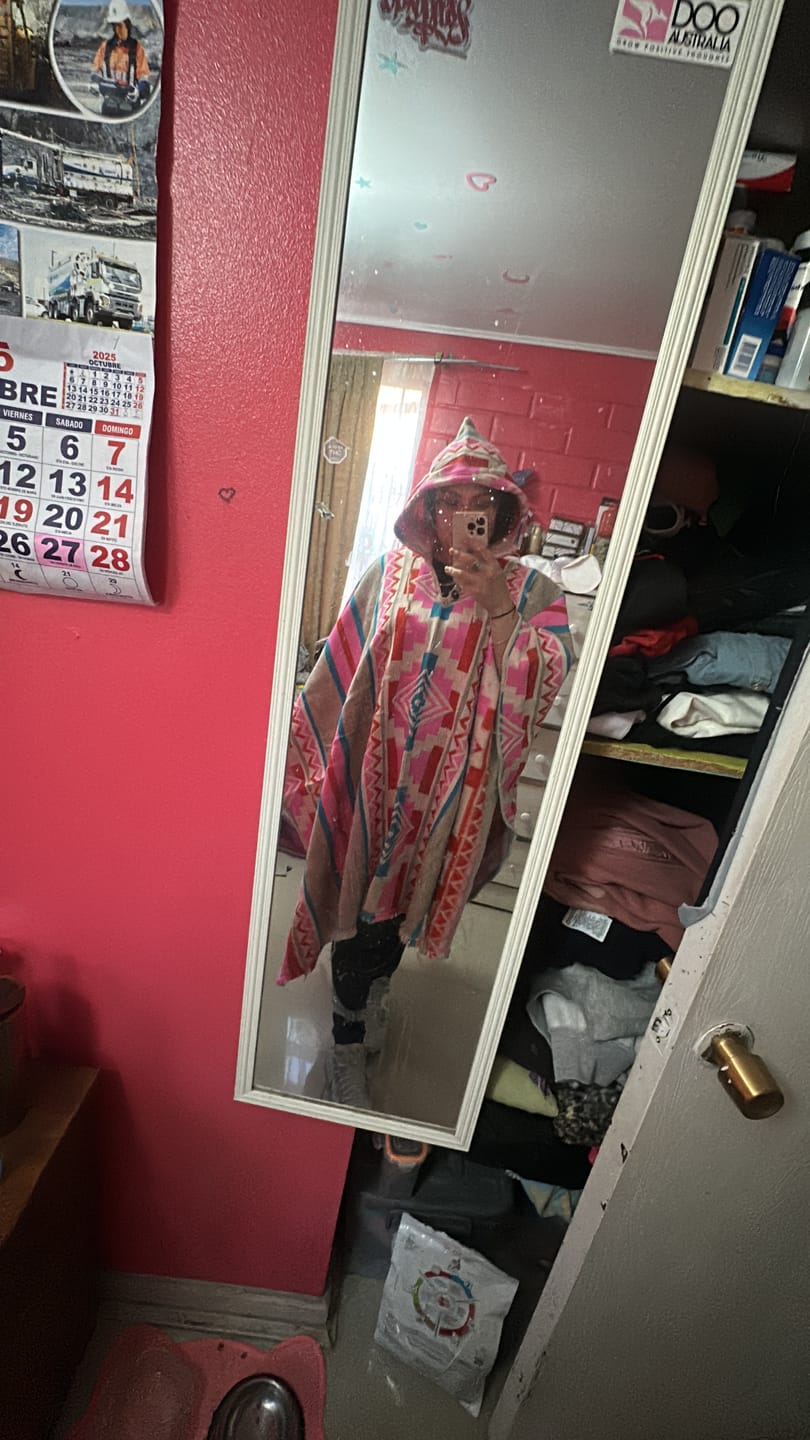 Customer photo review of PONCHO PREMIUM ZAPALERI CON CAPUCHA