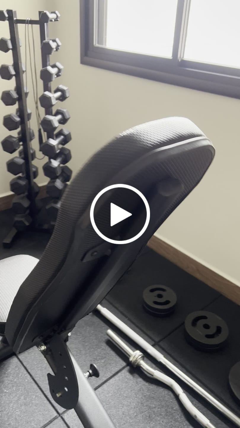 Customer video review of Banco Livre Ajustável Profissional M1