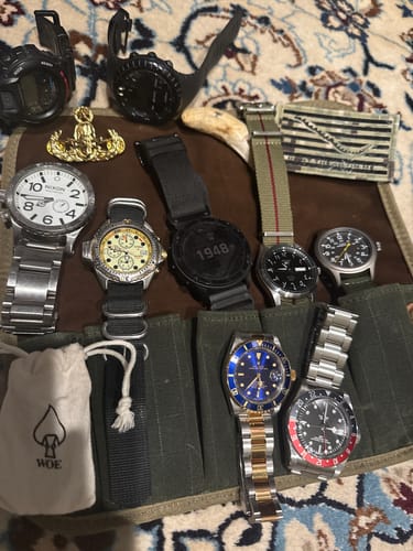 Customer photo review of The Diplomat 4 Watch Roll