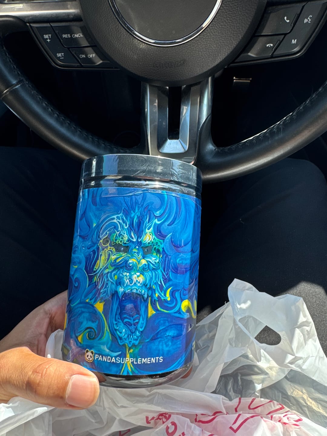 Customer photo review of RAMPAGE - EXTREME PRE-WORKOUT