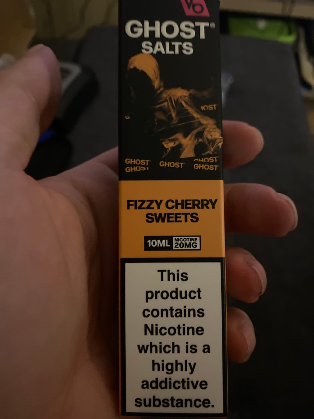 Customer photo review of Ghost Salts 10ml - 2% Nikotyny - E-Liquid z Solą nikotyny