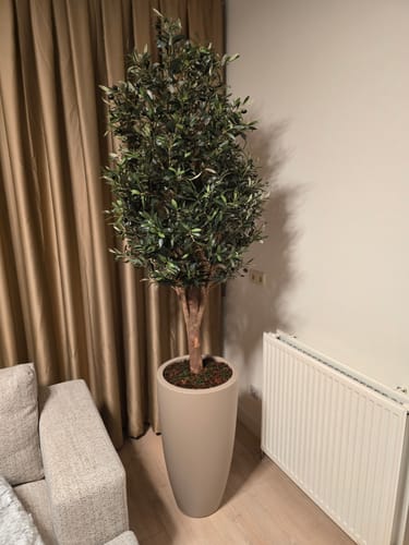 Customer photo review of Kunst Olijfboom 170cm Deluxe