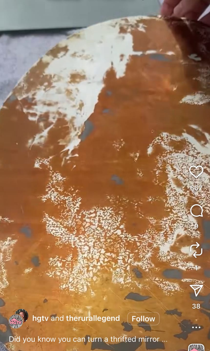 Customer photo review of Gilding Size | 4oz