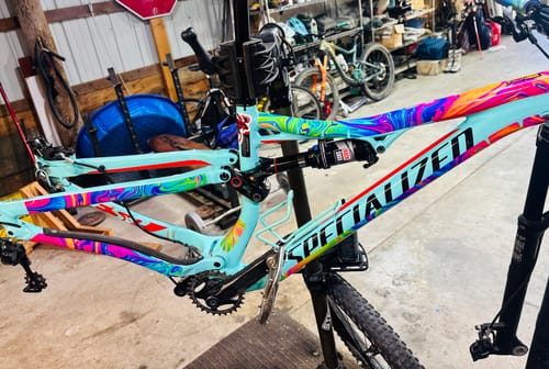 Customer photo review of Oil Slick Frame Keeper