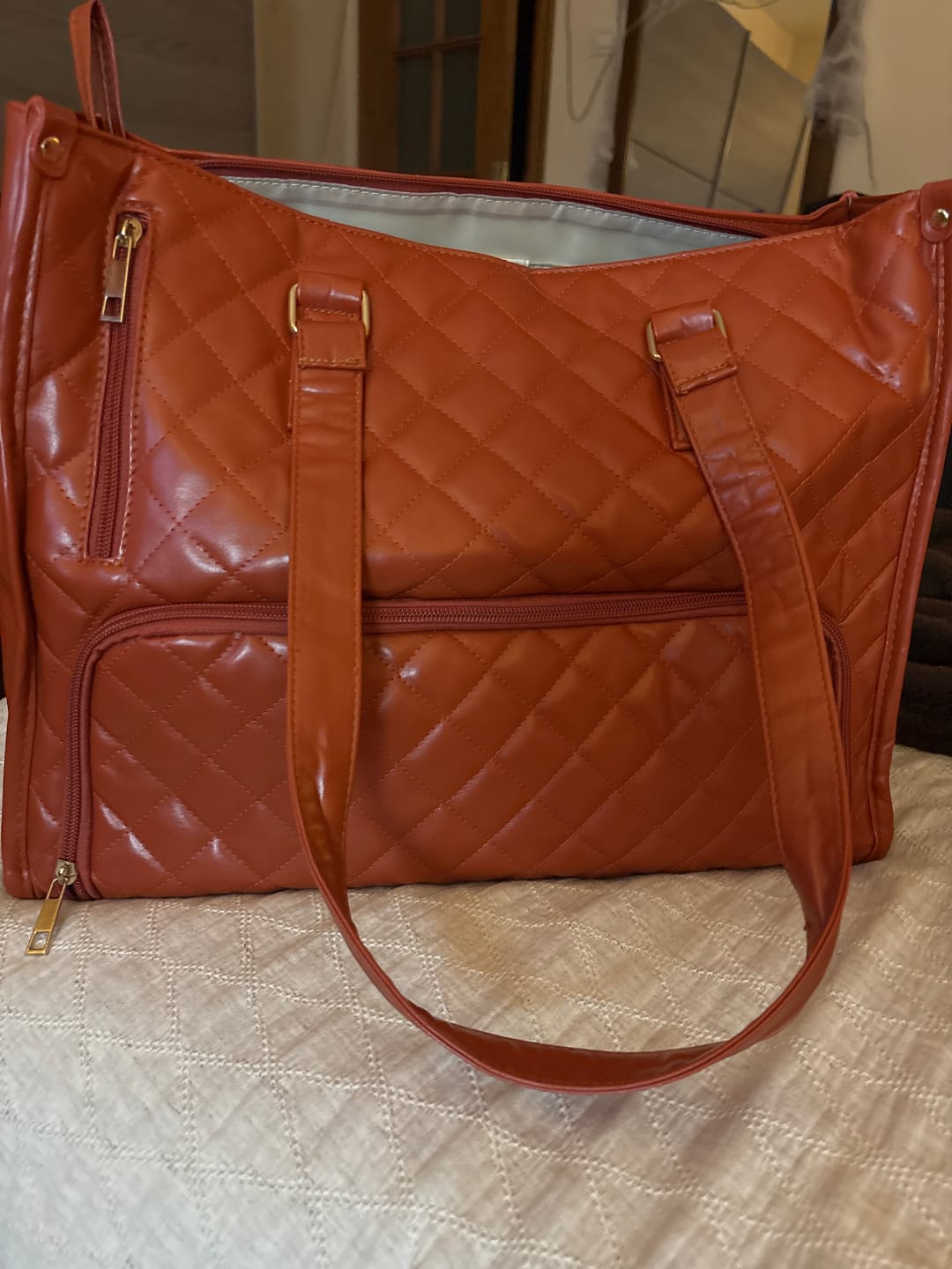 Customer photo review of Bolsa 3 en 1, Elegante y Espaciosa
