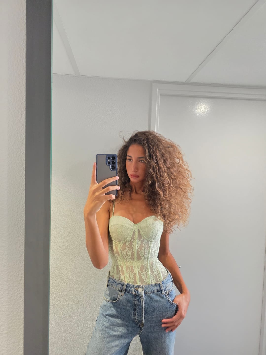 Customer photo review of Moss Luxe Corset