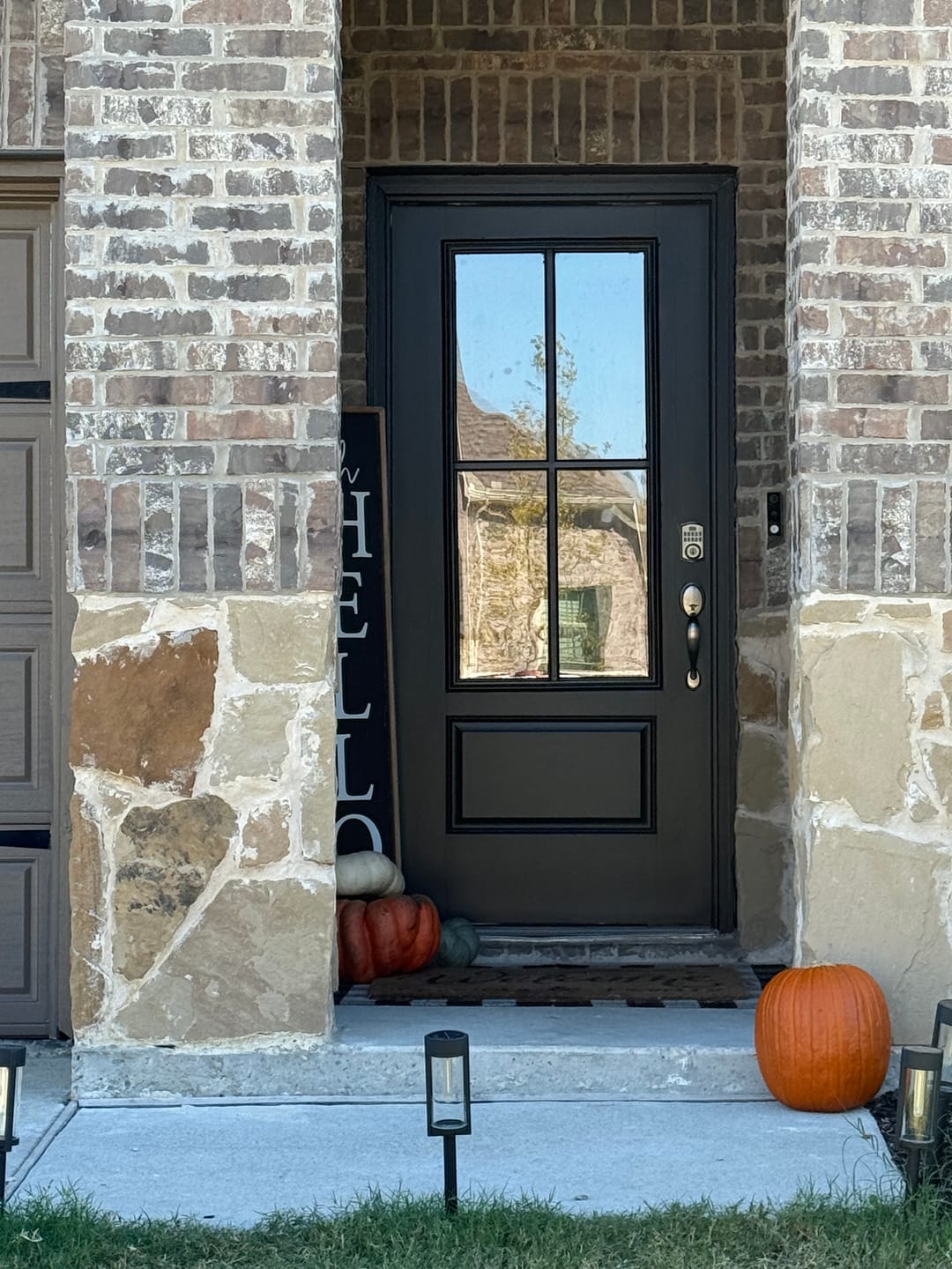 Customer photo review of Clear 4 Lite Glass and Frame Kit (3/4 Lite)