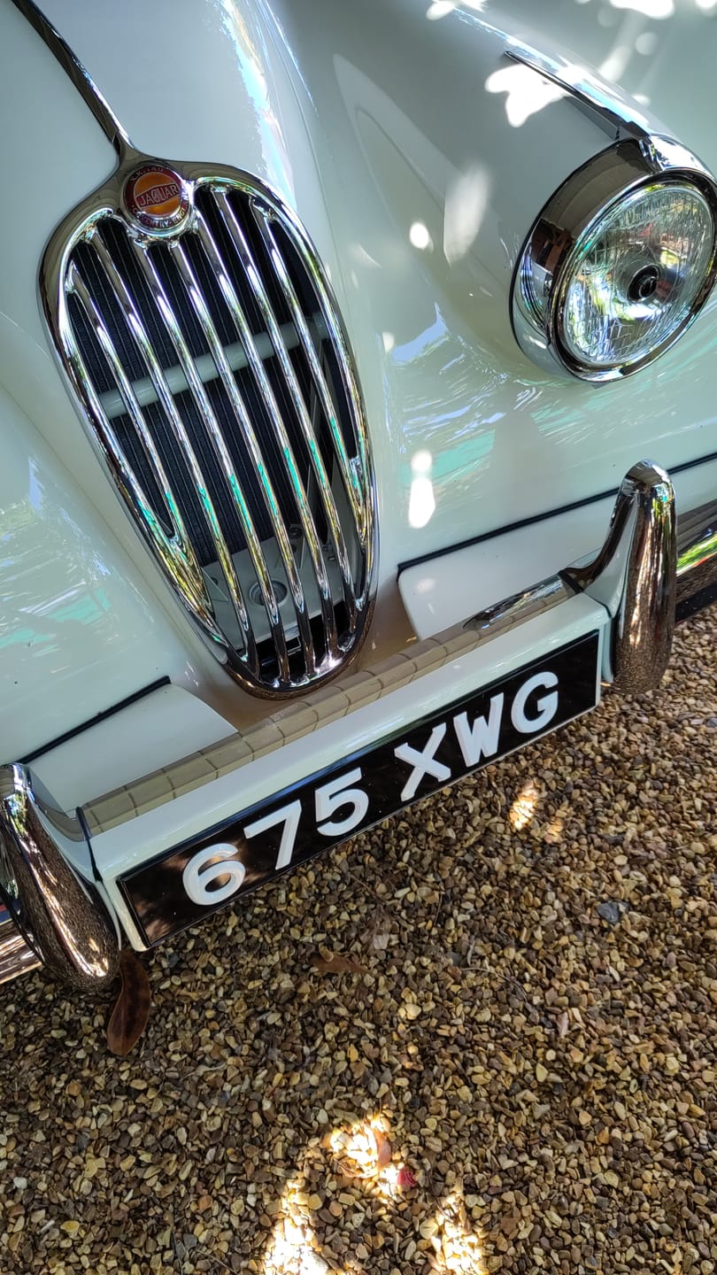 Customer photo review of Classic Raised & Riveted Number Plates | Pair*