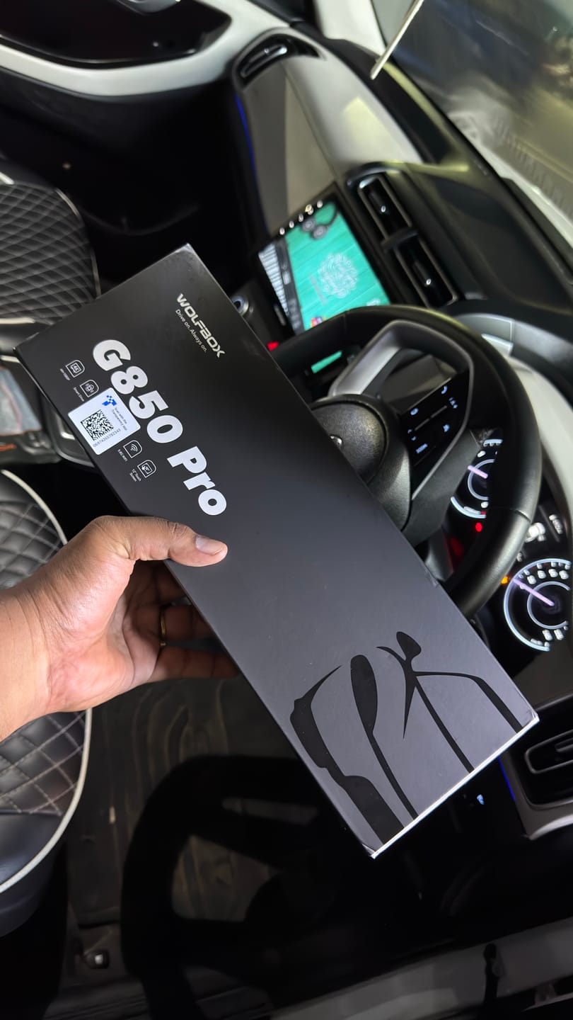Customer photo review of WOLFBOX G850Pro 4K Wifi ADAS Front and Rear Mirror Dash Cam