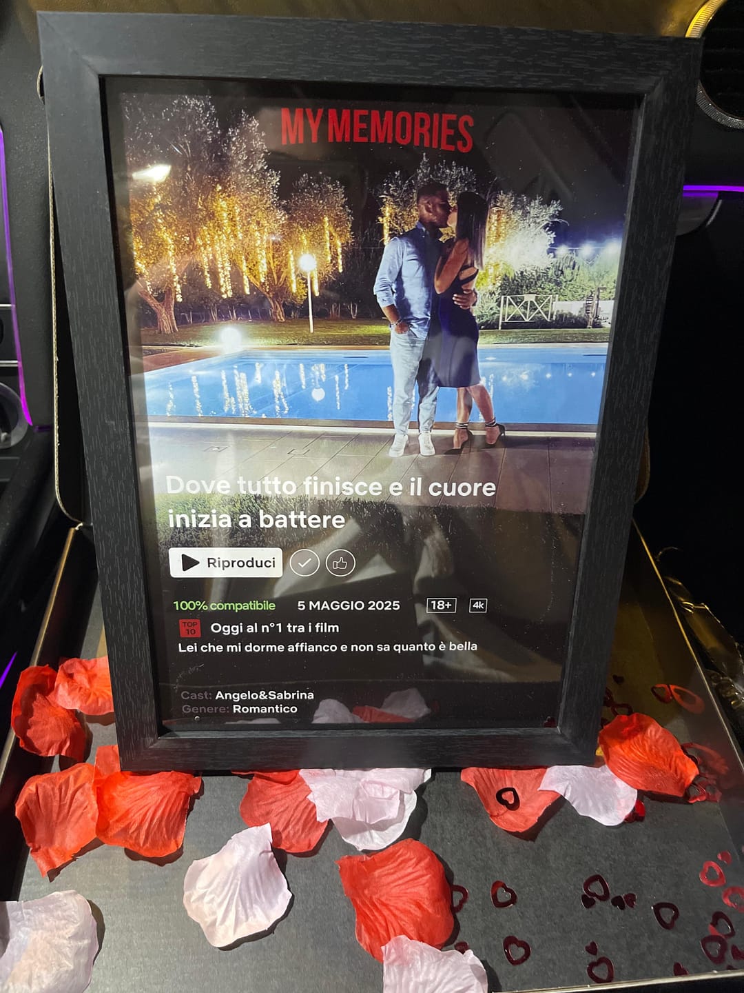 Customer photo review of MyMemories - Poster Netflix