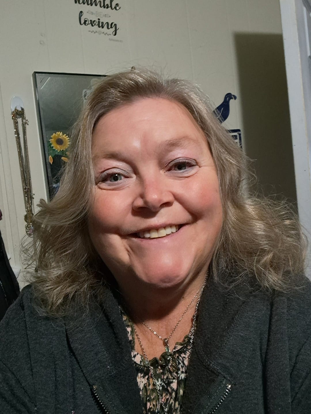 Customer photo review of Blueberry Fields Thicker Hair Bundle