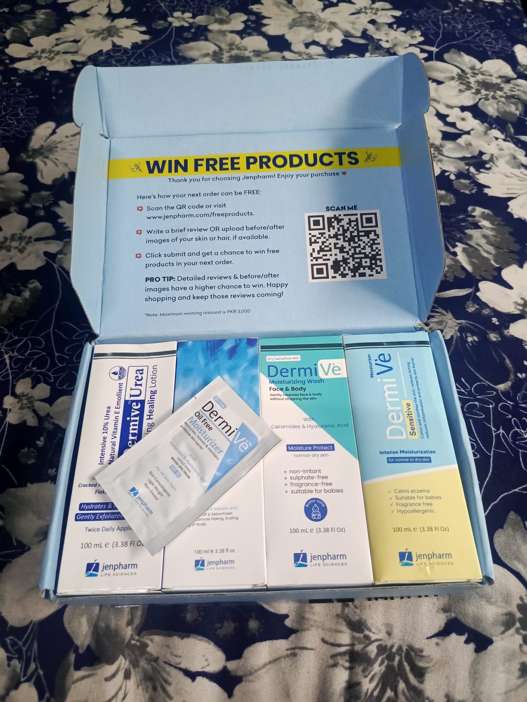 Customer photo review of Dermive Moisturizing Wash