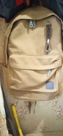Customer photo review of Sac à Dos en Toile Canvas