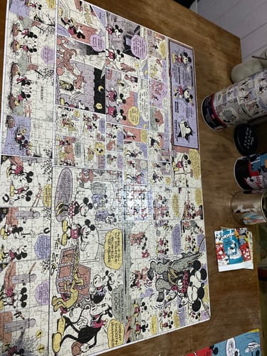 Customer photo review of Puzzle 1000 Piezas Mickey Vintage - Toyng