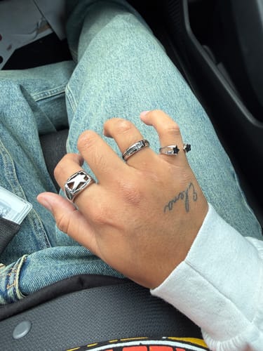 Customer photo review of Double Star Ring