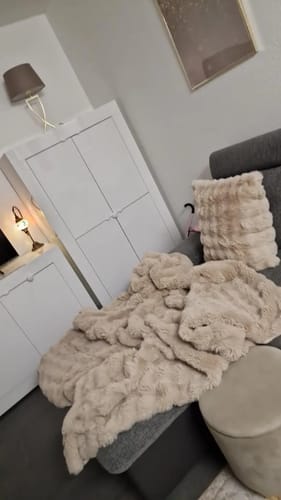 Customer photo review of Premium Kuscheldecke
