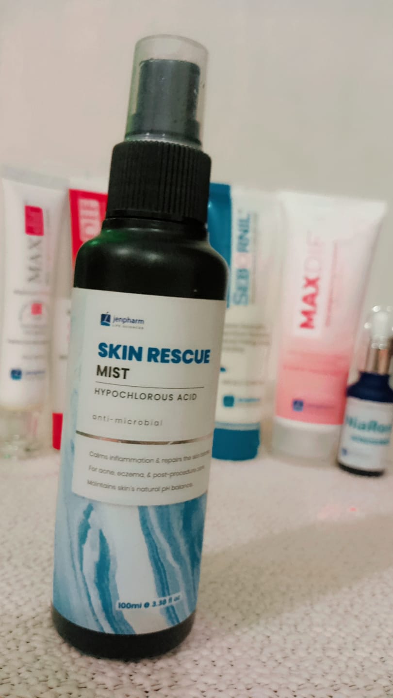 Customer photo review of Skin Rescue Mist