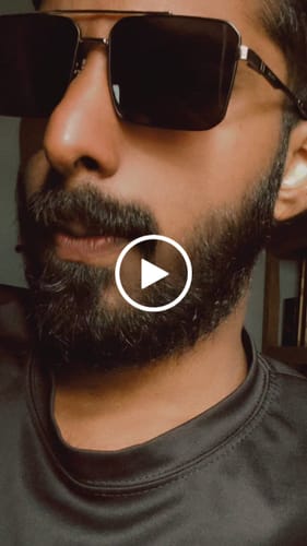 Customer video review of Wayfarer Polarized Sunglasses (Black Lens | Black & Grey Frame - PMG5309)