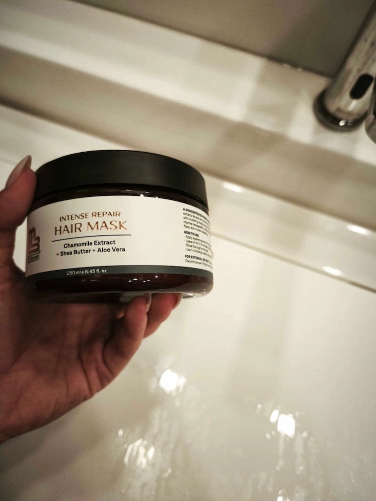 Customer photo review of Intense Repair Hair Mask