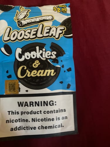 Customer photo review of LooseLeaf x Cookies Wraps (2-Pack)
