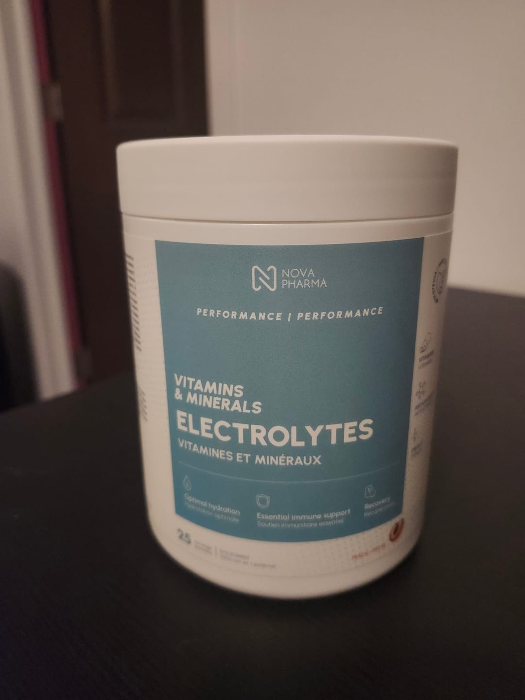 Customer photo review of Nova Pharma - Électrolytes - 250g