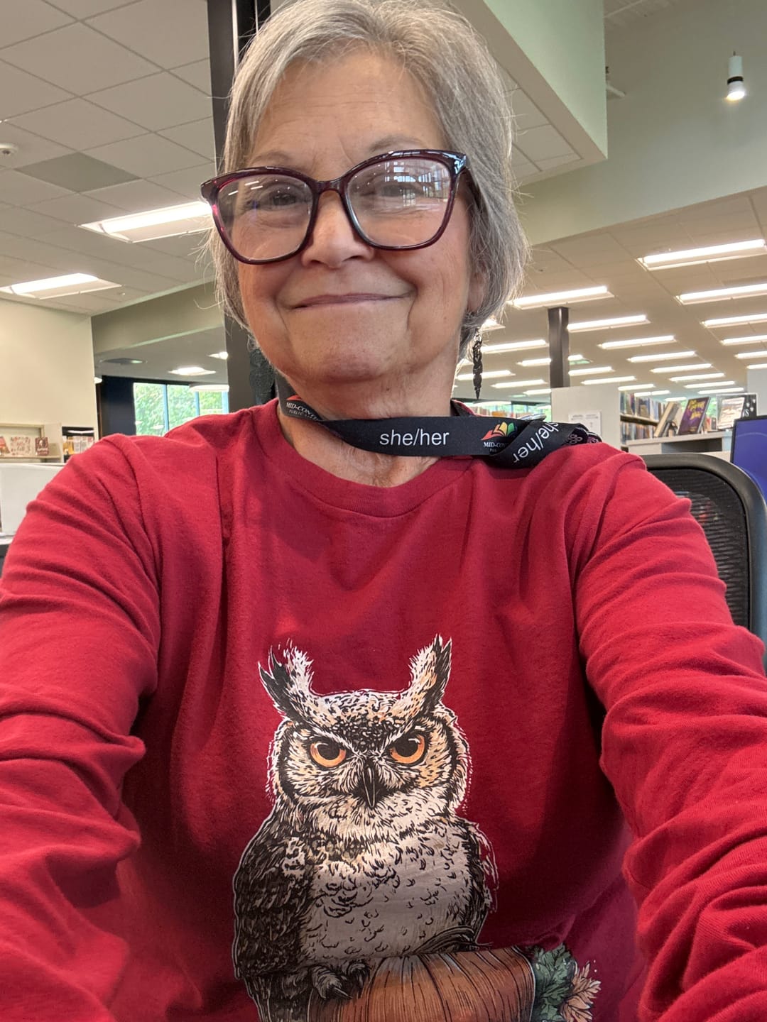 Customer photo review of Pumpkin Owl Long Sleeve
