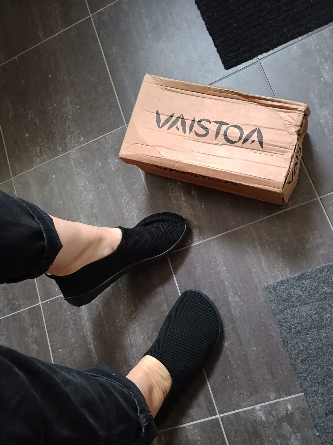Customer photo review of Vaistoa Lempeä 2 | Knitted Barefoot Slip-ons
