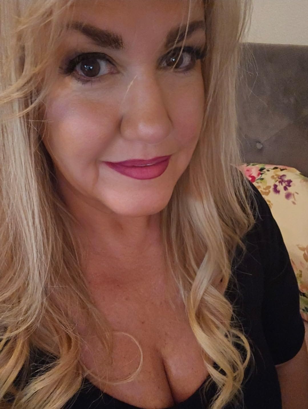 Customer photo review of [Pre Order] 6x6 Inches Virgin Human Hair Toppers Fishnet Base Blonde Highlights #16/22