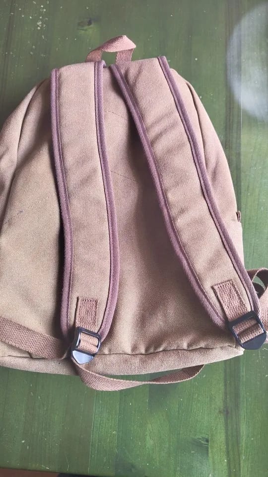 Customer photo review of Sac à Dos en Toile Canvas
