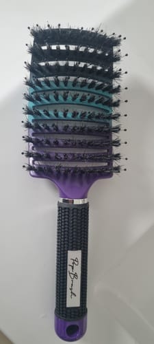Customer photo review of PACK BROSSE DÉMÊLANTE ANTI CASSE