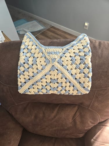 Customer photo review of CrochetPark™ Aveline crochet Shoulder Bag Kit