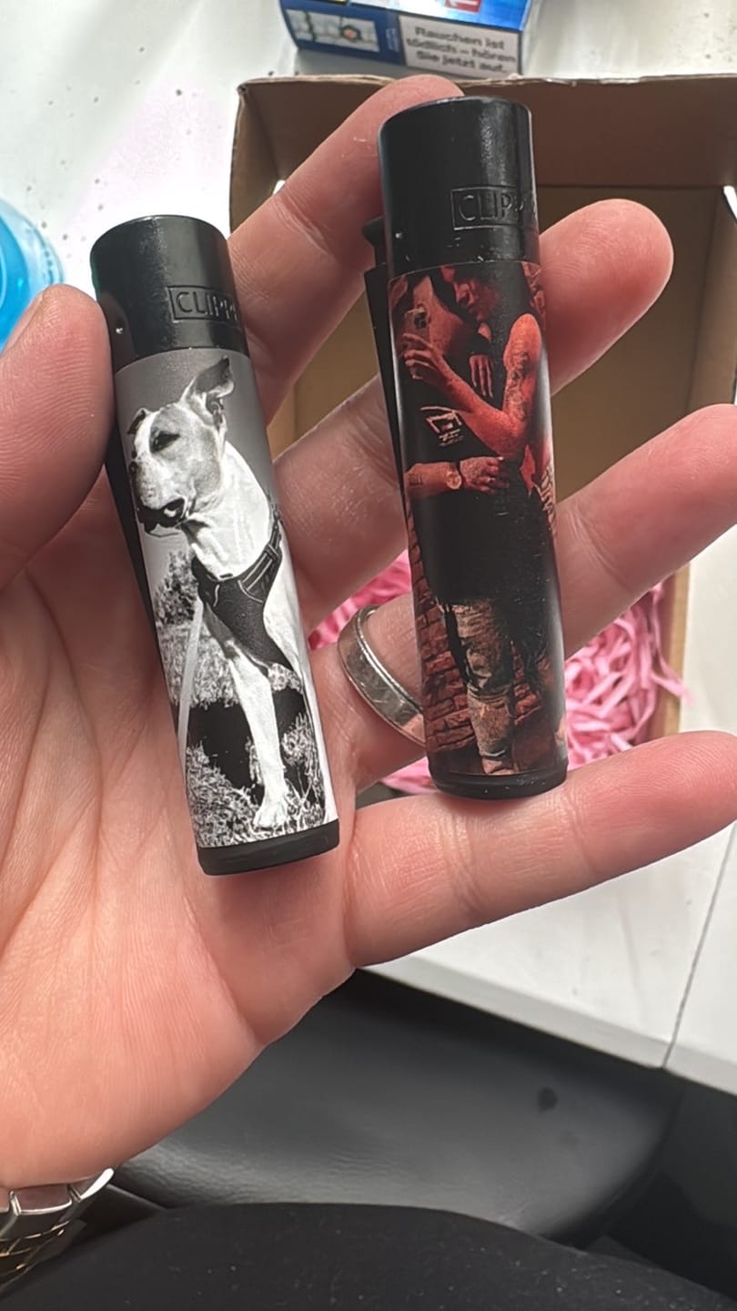 Customer photo review of Personalisierte Clipper - 3D Vorschau