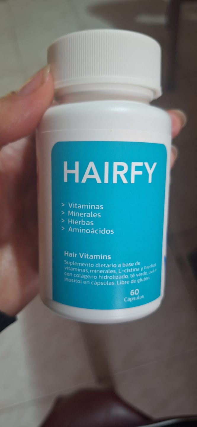 Customer photo review of Vitaminas Hairfy