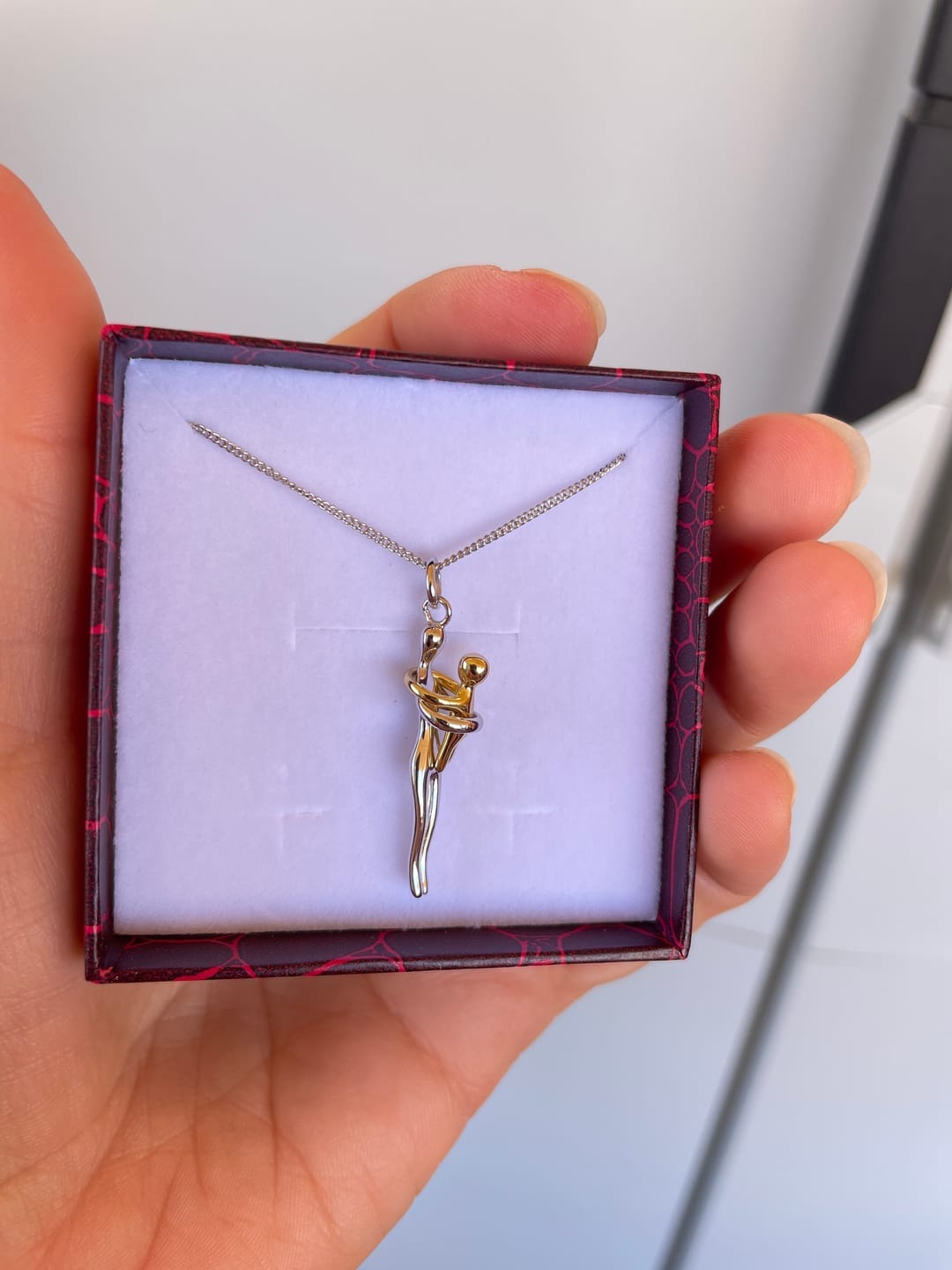 Customer photo review of Collana Amore eterno