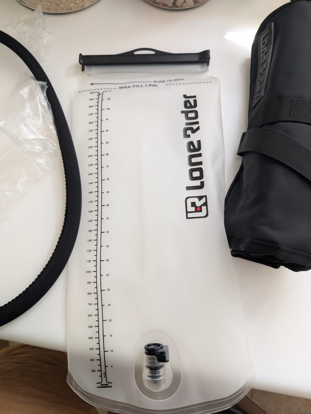 Customer photo review of Hydration Bladder 3L