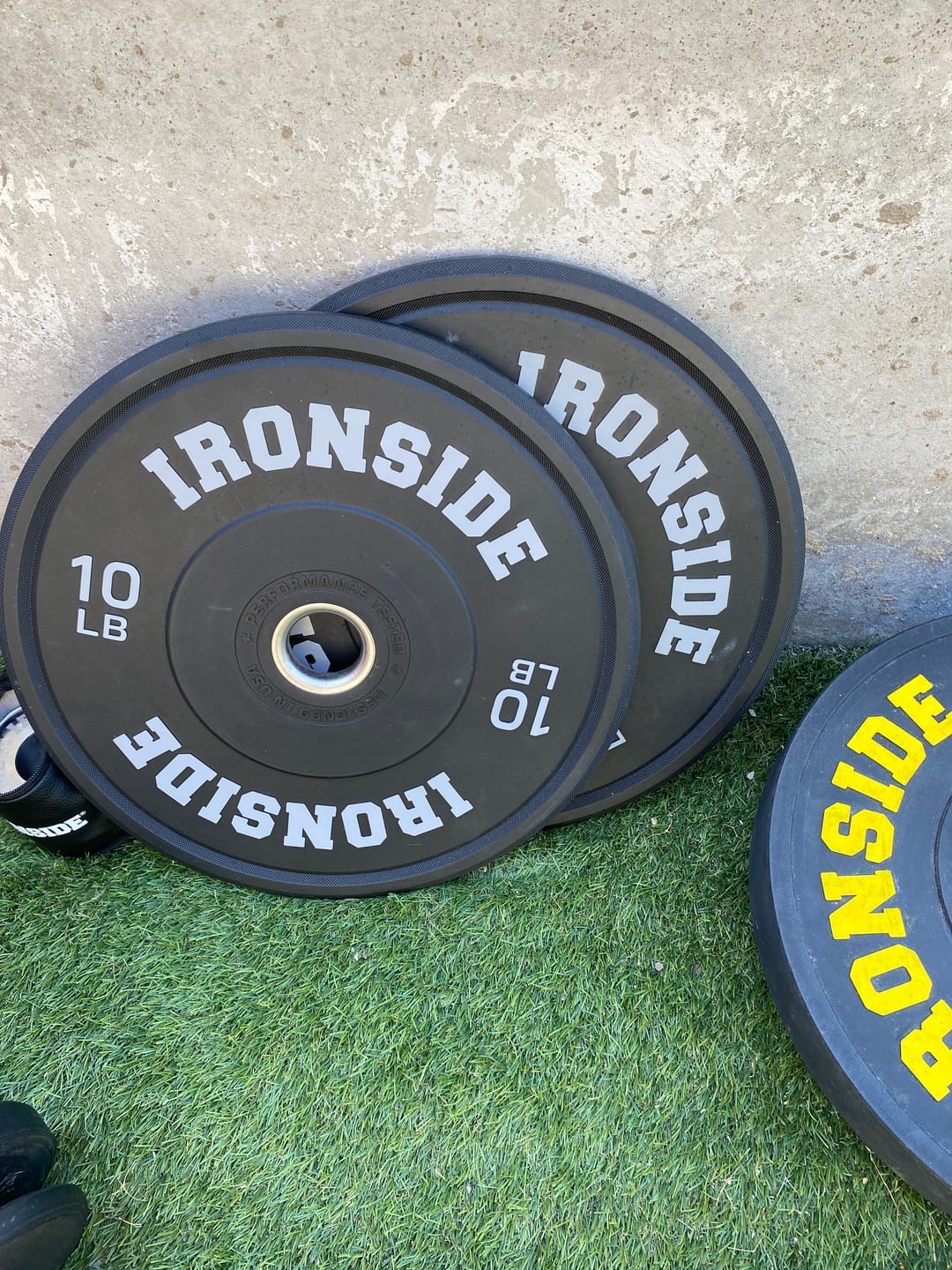 Customer photo review of Disco Olímpico Pro Bumper IRONSIDE (LB)