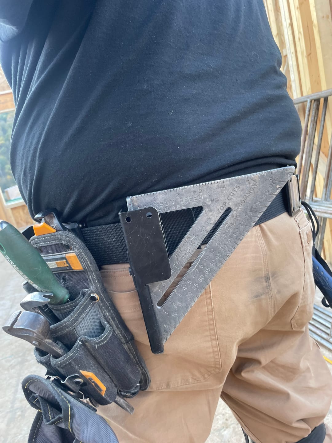 Customer photo review of SquareMaster Pro | Clip-On Square Holster