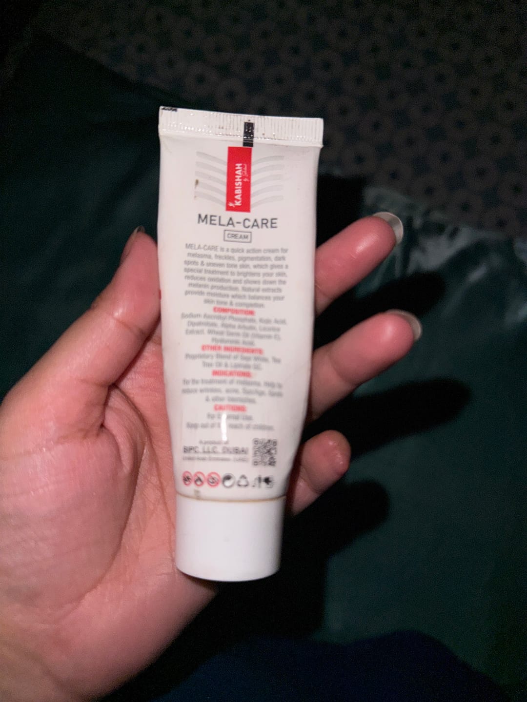 Customer photo review of LuminaGuard Daily Brightening Sunblock