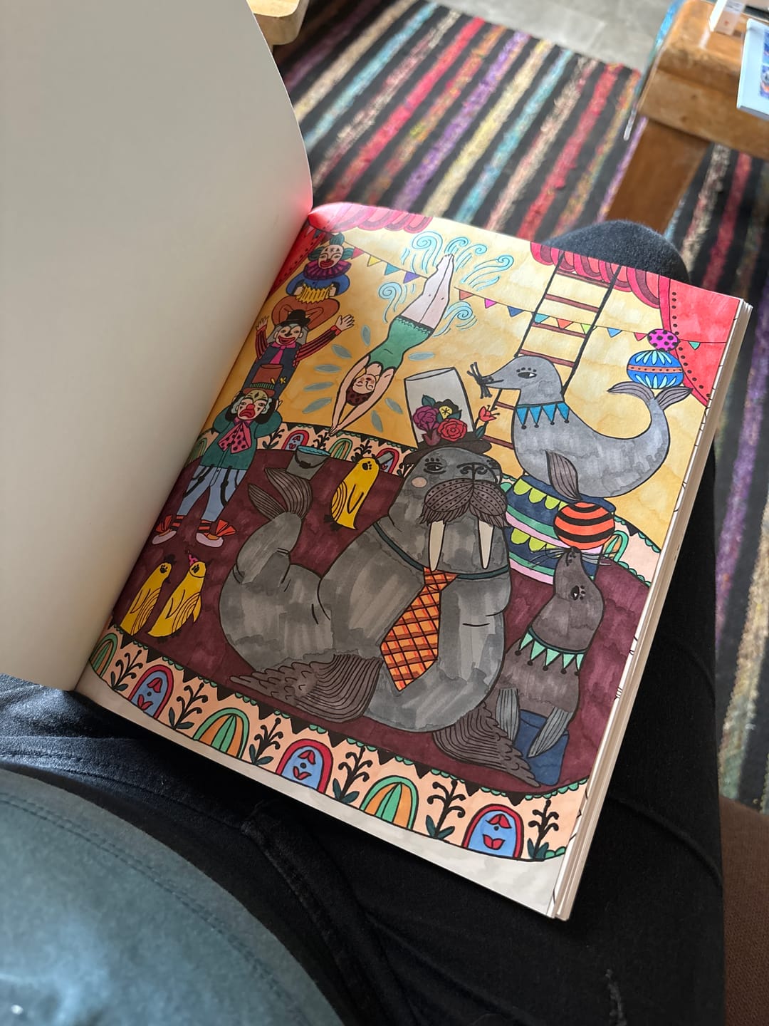 Customer photo review of Figuras del Circo para Colorear - Varios Autores