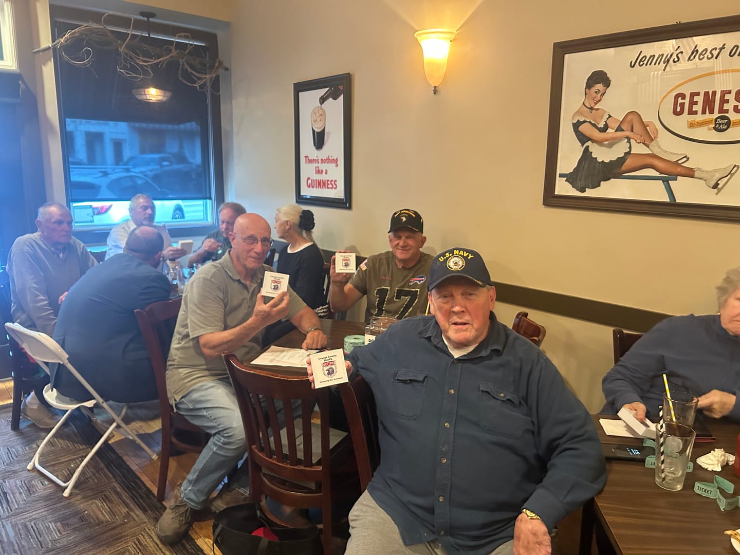 Customer photo review of Honoring All Who Served Thank You Coin